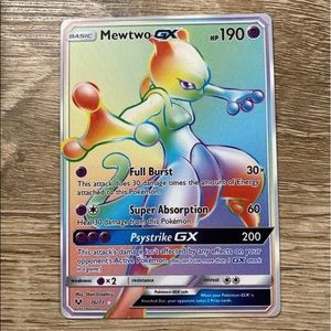 Mewtwo GX custom made card